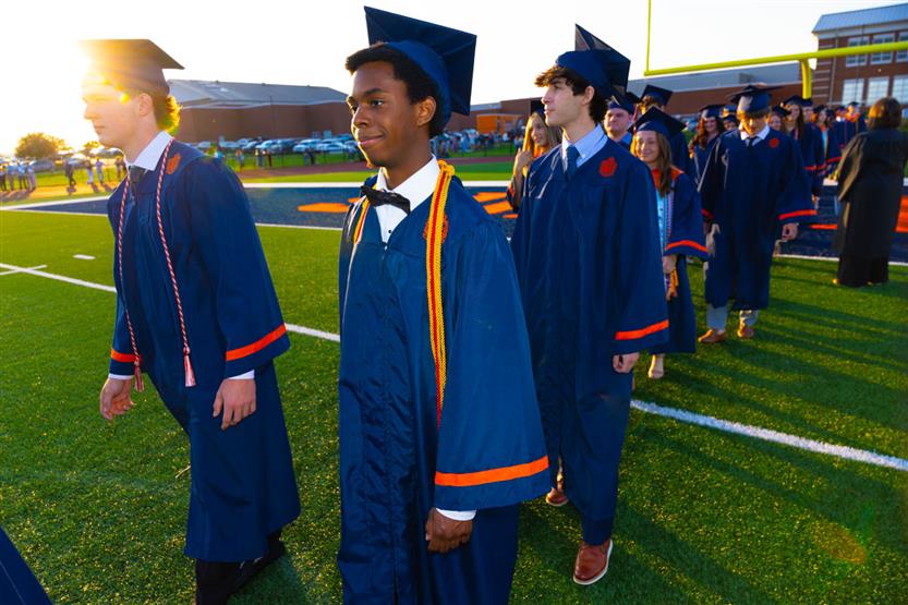 Students celebrate graduating